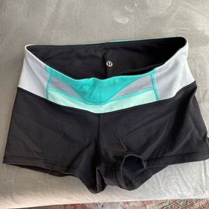 Lululemon Yoga Shorts - blue band : Size 6